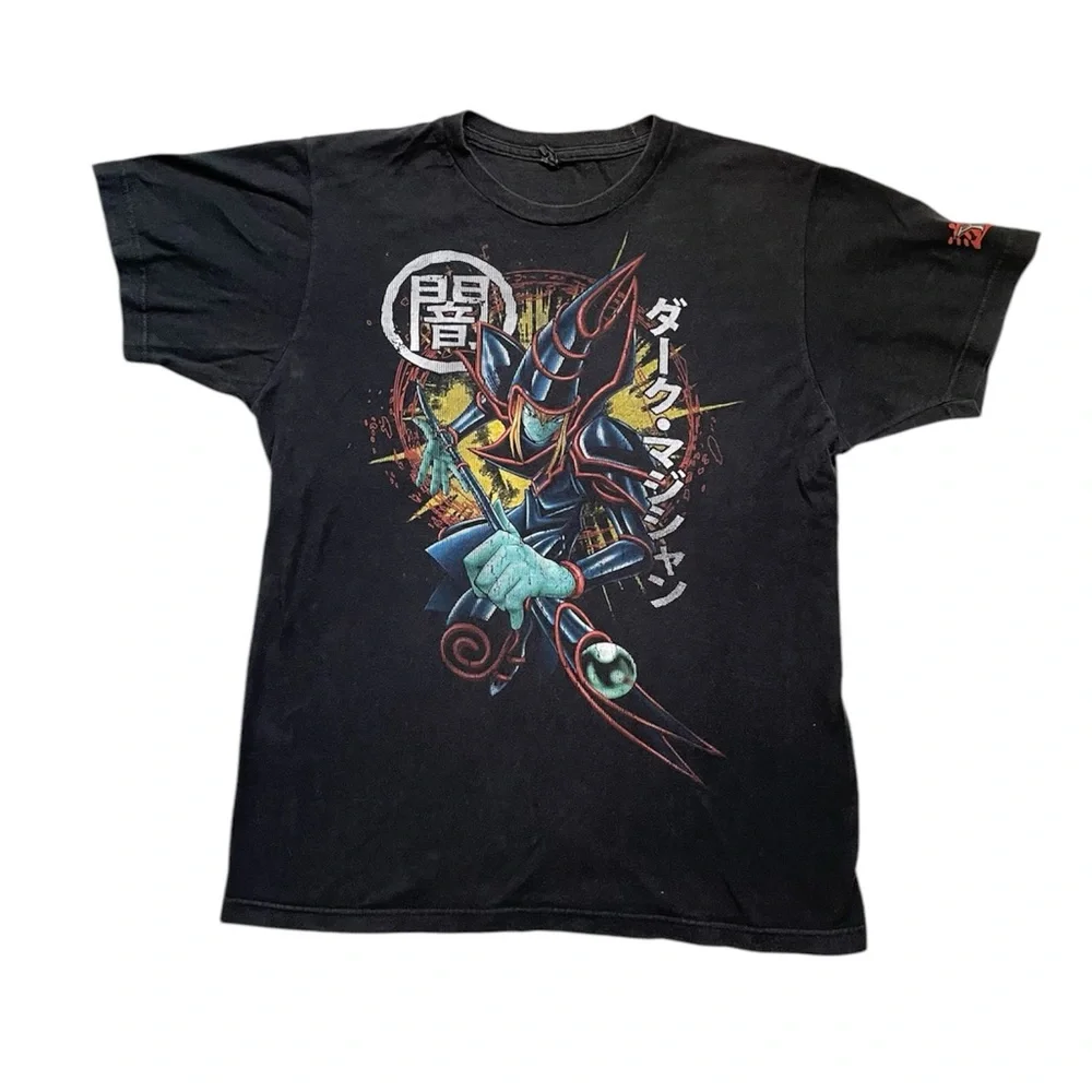 Vintage 90s Yugioh Dark Magician anime graphic tee - Picture 1 of 16